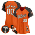 MLB Los Angeles Dodgers Halloween Vapor Premier Limited Jersey