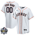 MLB Houston 2022 World Series Custom Name And Number Home Player Jersey – White