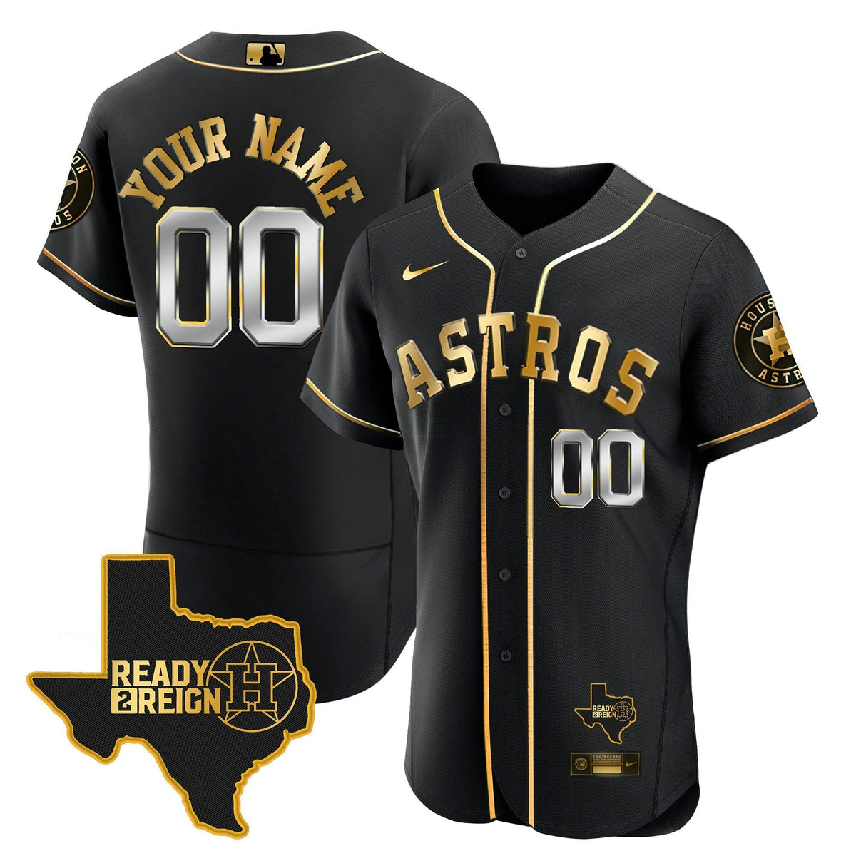 MLB Houston 2024 Ready 2 Reign Flex Base Jersey
