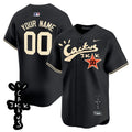 MLB Houston Cactus Jack Patch Vapor Premier Limited Jersey V2 – Stitched