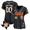 MLB Houston Cactus Jack Patch Vapor Premier Limited Jersey V6 – Stitched