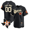 MLB Houston Cactus Jack Style Vapor Premier Limited Jersey – Stitched