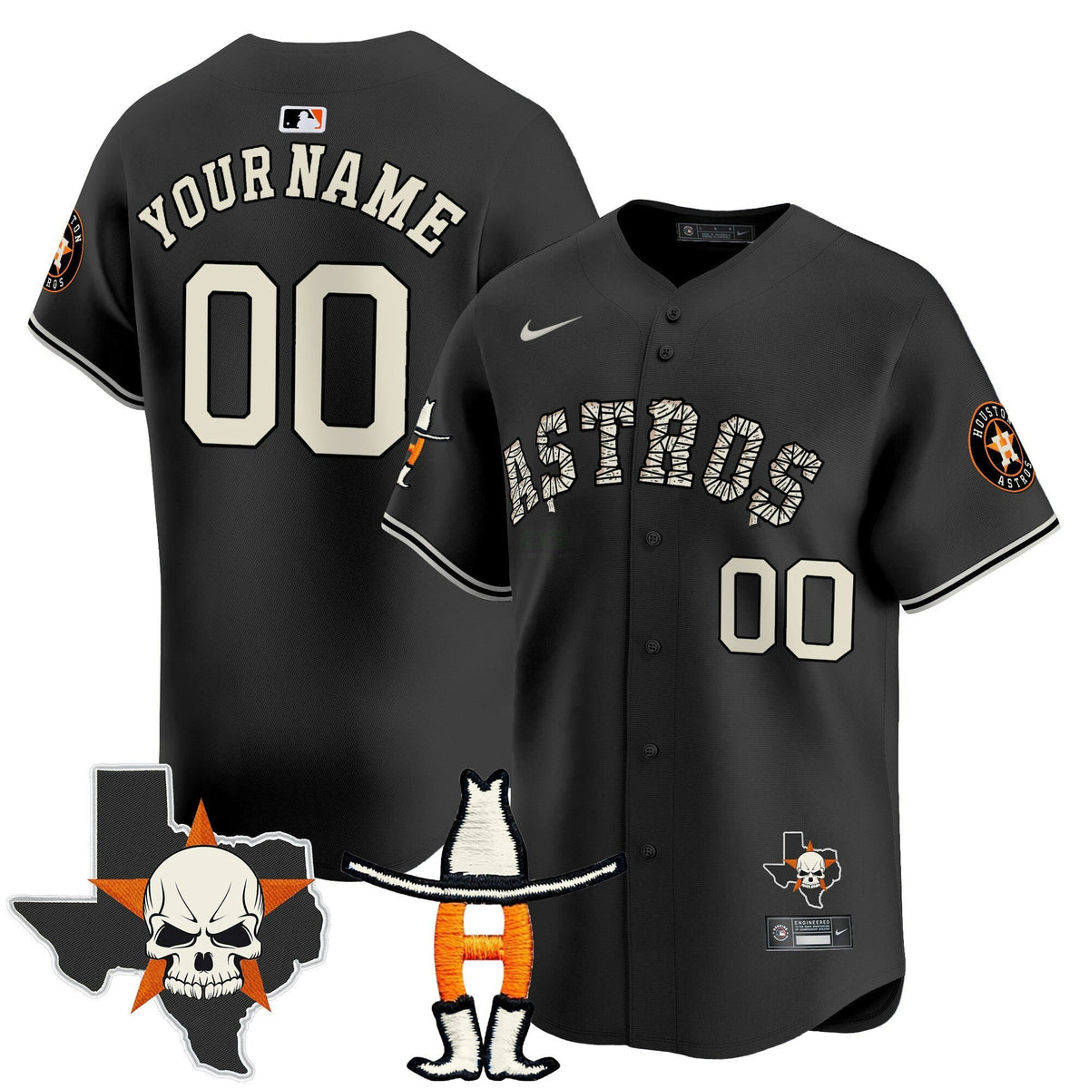 MLB Houston Halloween Vapor Premier Limited Jersey