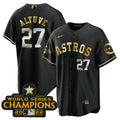 MLB Houston José Altuve Black Gold Rush Jersey