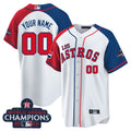 MLB Houston Astros Houston “Los ” Hispanic Heritage Champions Patch Jersey - Dominican Edition