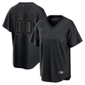 MLB Houston Triple Black Limited Vapor Jersey - Custom