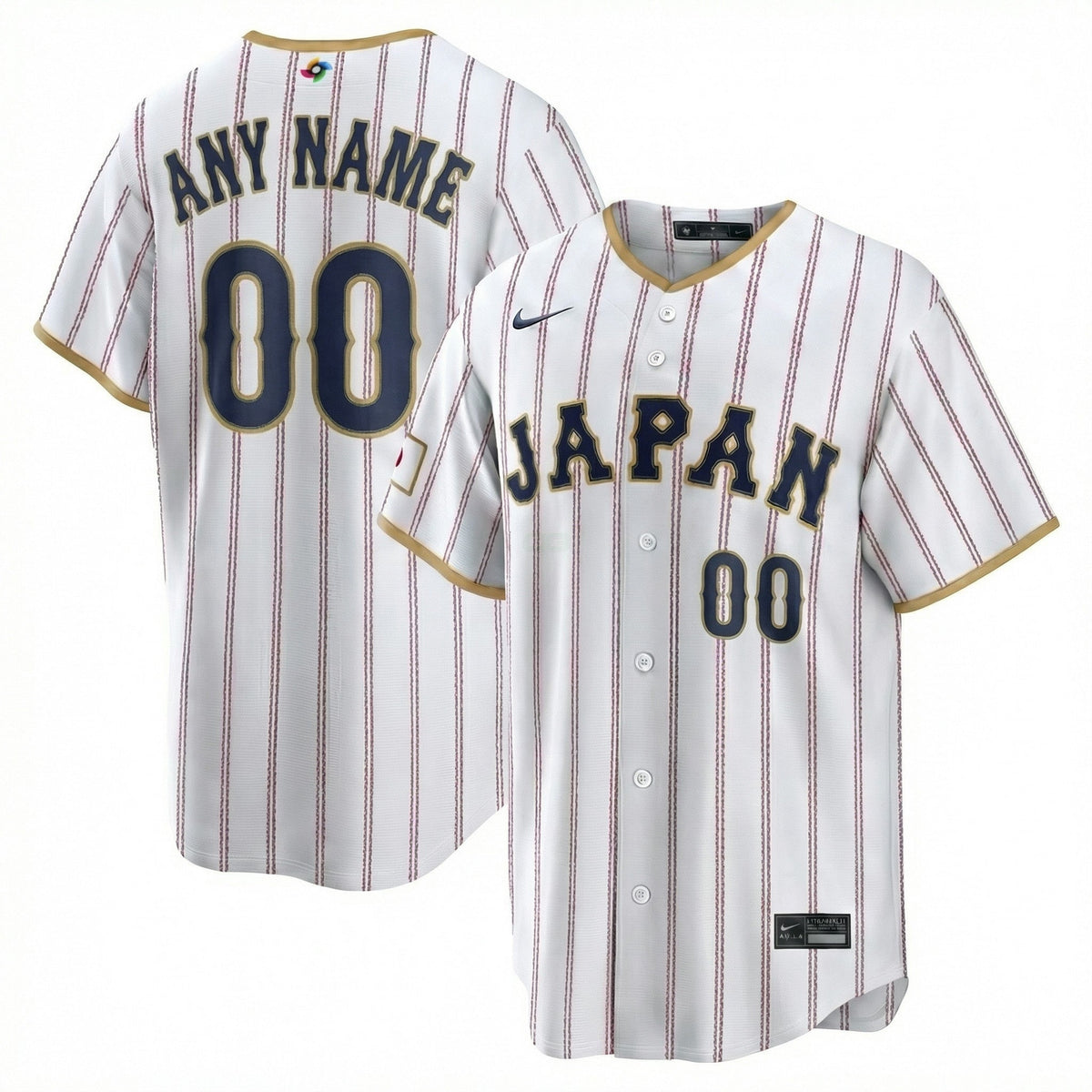 MLB Japan Custom Jersey (Made to order ships 3-6 weeks)