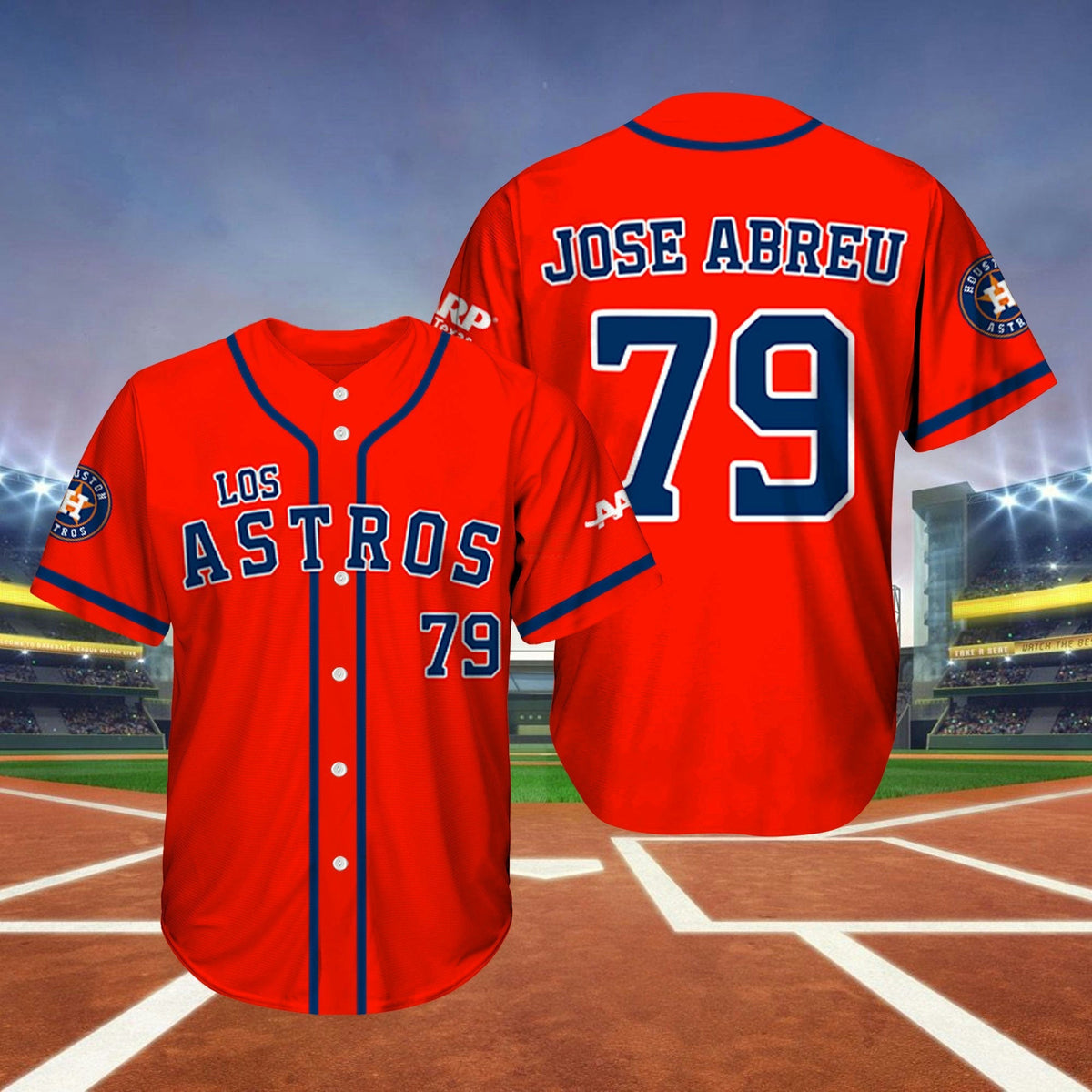 MLB Jose Abreu Los Jersey - Orange