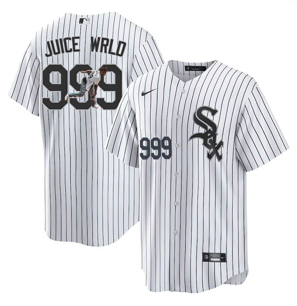 MLB Juice Wrld Chicago White Jersey - Juice Wrld