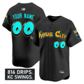 MLB Kansas City ‘Graffiti Crown Drop Edition’ Vapor Premier Limited Jersey
