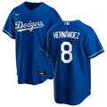 MLB Los Angeles Kike Hernandez Blue Jersey - Blue