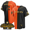 MLB Men’s 2023 Space City Champions Gold Split Jersey