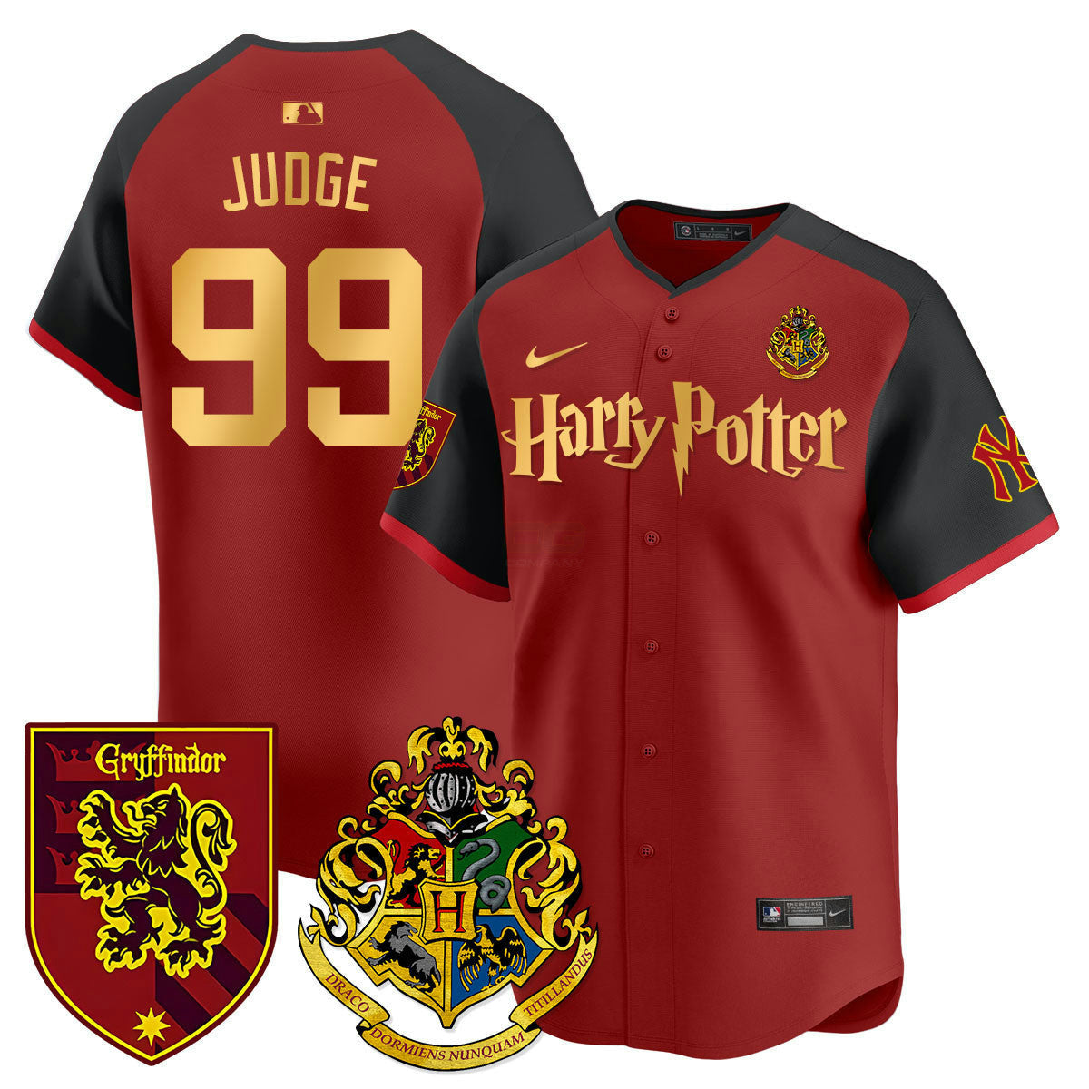MLB Men’s 2024 Harry Potter Vapor Premier Limited Jersey – Printed