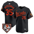 MLB Baltimore Orioles Men’s 2024 Spring Training Patch Vapor Premier Limited Jersey