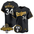 MLB Men’s 2024 World Series Champions Gold Trim Vapor Premier Limited Jersey V3