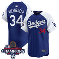MLB Men’s 2024 World Series Champions Patch Vapor Premier Limited Jersey