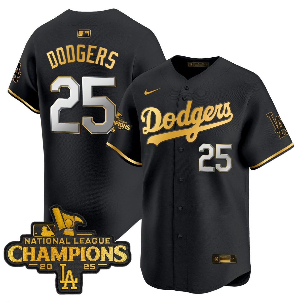 MLB Men’s 2025 National League Champions Vapor Premier Limited Jersey
