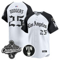 MLB Men’s 2025 World Series Champions Vapor Premier Limited Jersey – LA Gothic Edition