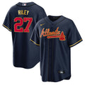 MLB Men’s Atlanta Gold Trim Jersey