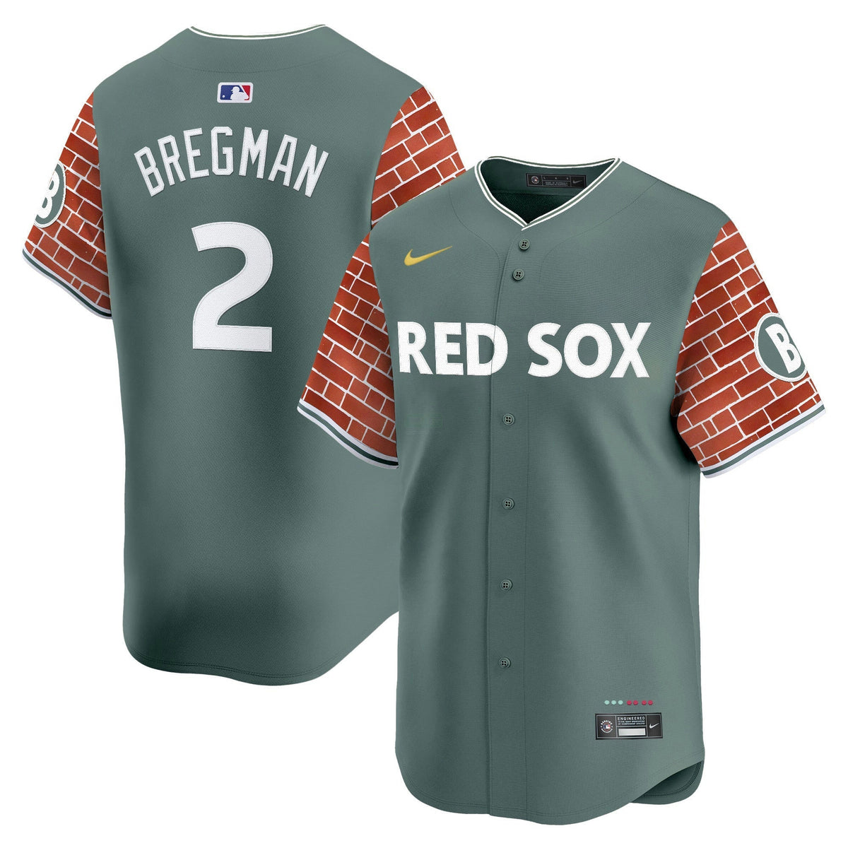 MLB Men’s Boston 2025 Fenway Red Brick Style Vapor Premier Limited Jersey – Stitched