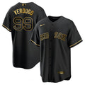 MLB Men’s Boston Black Limited & Gold Jersey