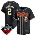 MLB Men’s Cactus Jack Celebrity Softball Game Patch Vapor Premier Limited Jersey – Stitched