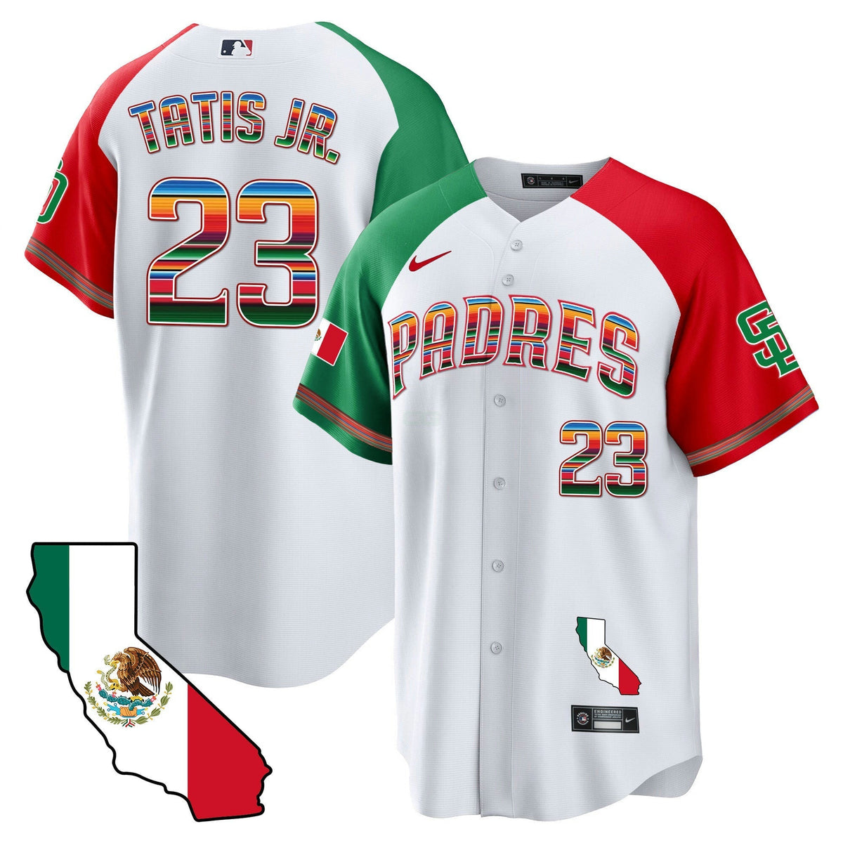 MLB Men’s California Map Cool Base Jersey