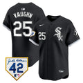 MLB Chicago White Sox Men’s Chicago 2024 Jackie Robinson Patch Vapor Premier Limited Jersey