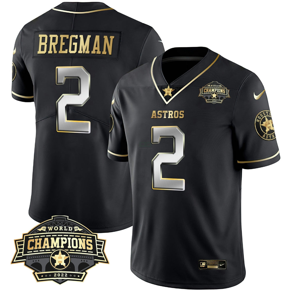 MLB Men’s Houston 2022 Champions Vapor Limited Jersey