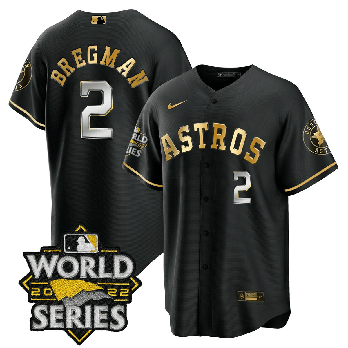 MLB Men’s Houston 2022 World Series Player Jersey