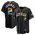 MLB Men’s Houston 2023 Cool Base Pride Jersey – Stitched