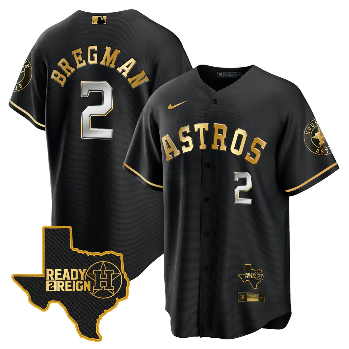 MLB Men’s Houston 2024 Ready 2 Reign Cool Base Jersey
