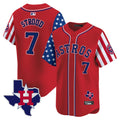 MLB Men’s Houston 2025 Independence Day Vapor Premier Limited Jersey