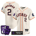 MLB Men’s Houston DJ Screw Still Tippin Purple Patch Vapor Premier Limited Jersey