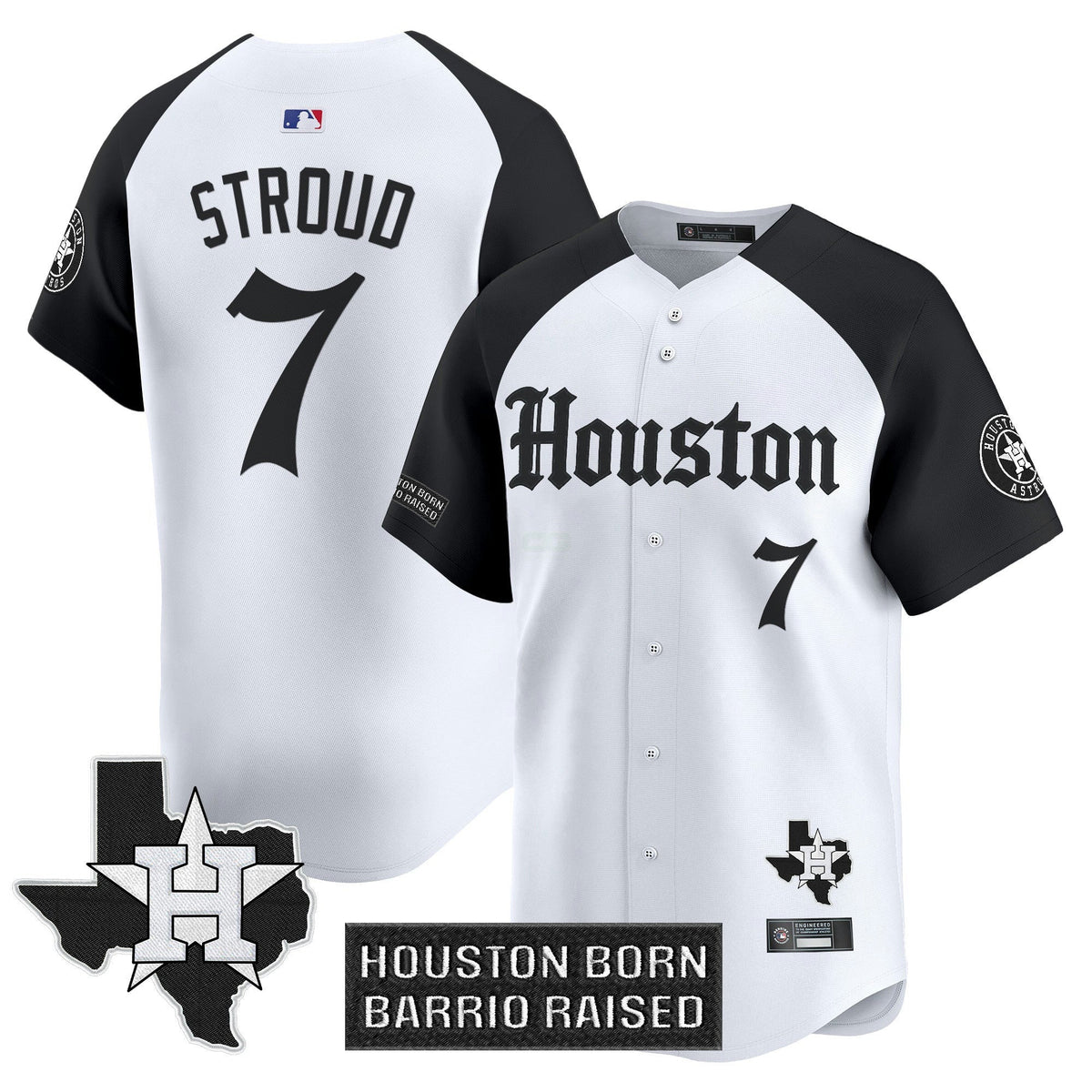MLB Men’s Houston ‘Gothic Edition’ Vapor Premier Limited Jersey V2