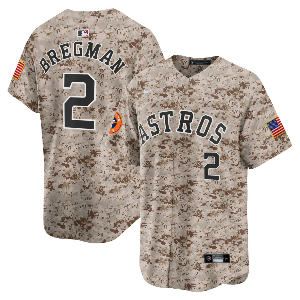 MLB Men’s Houston USMC Alternate Vapor Premier Limited Jersey