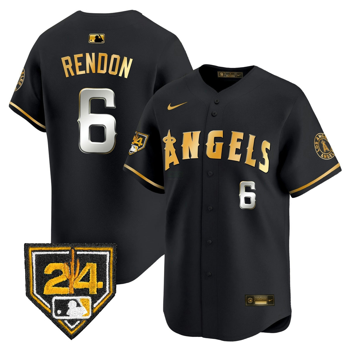 MLB Men’s Los Angeles 2024 Spring Training Patch Vapor Premier Limited Jersey