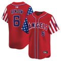 MLB Men’s Los Angeles 2025 Independence Day Vapor Premier Limited Jersey