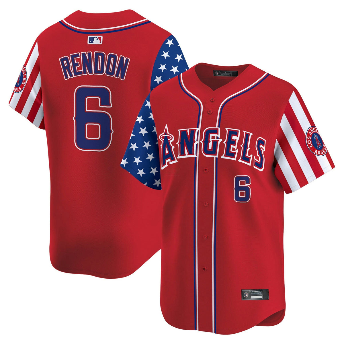 MLB Men’s Los Angeles 2025 Independence Day Vapor Premier Limited Jersey