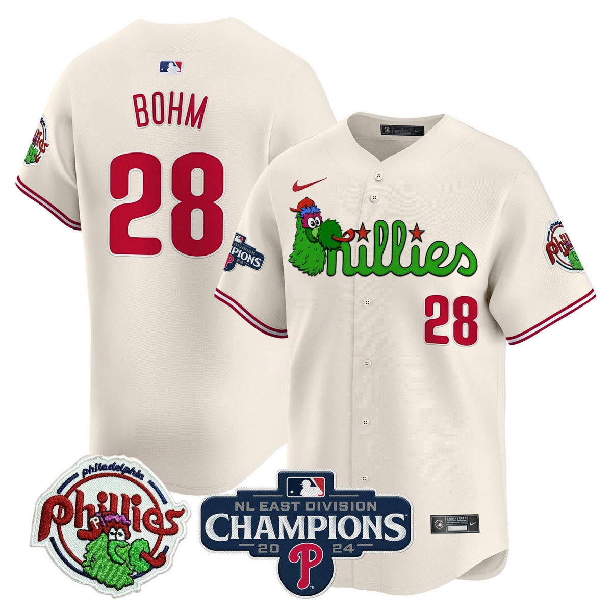 MLB Men’s Phanatic 2024 NL East Division Champions Vapor Premier Limited Jersey V2
