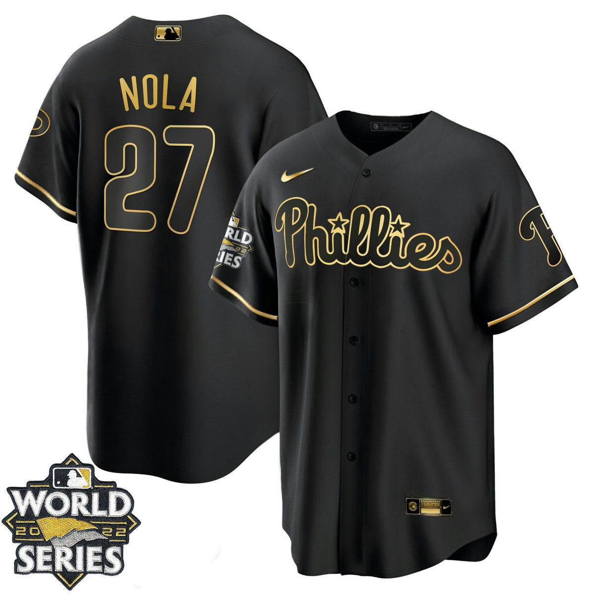 MLB Men’s Philadelphia Gold 2022 World Series Jersey