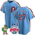 MLB Men’s Philadelphia Phillie Phanatic Patch Cool Base Jersey