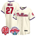 MLB Men’s Philadelphia Roy Halladay Patch #34 Cool Base Jersey