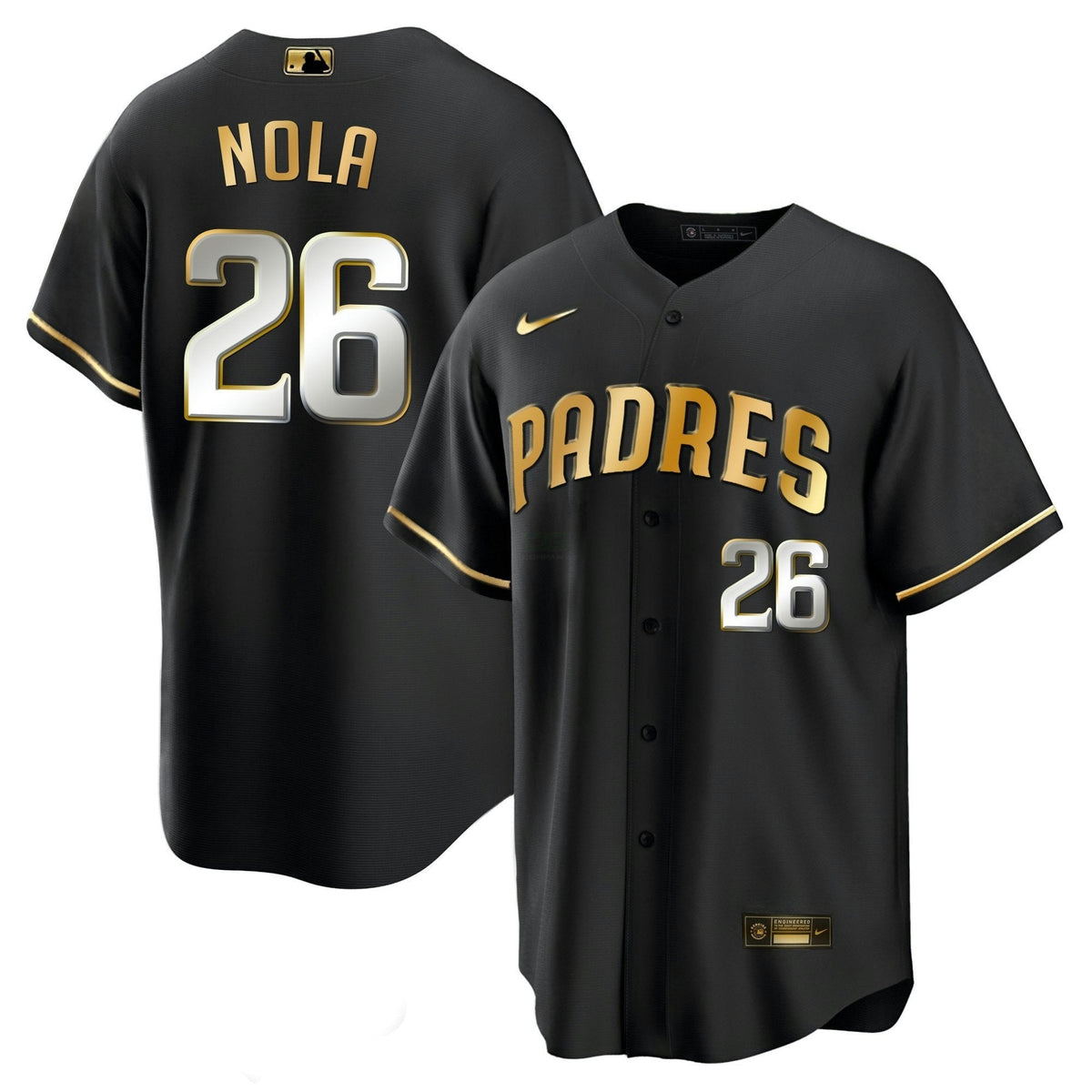 MLB Men’s San Diego Black Limited Jersey
