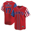 MLB Men’s San Francisco 2025 Independence Day Vapor Premier Limited Jersey