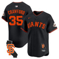 MLB Men’s San Francisco California Patch Vapor Premier Limited Jersey