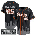 MLB Men’s San Francisco ‘Halloween Fog Edition’ Vapor Premier Limited Jersey