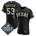 MLB Men’s Texas 2023 World Series Flex Base Gold Trim Jersey