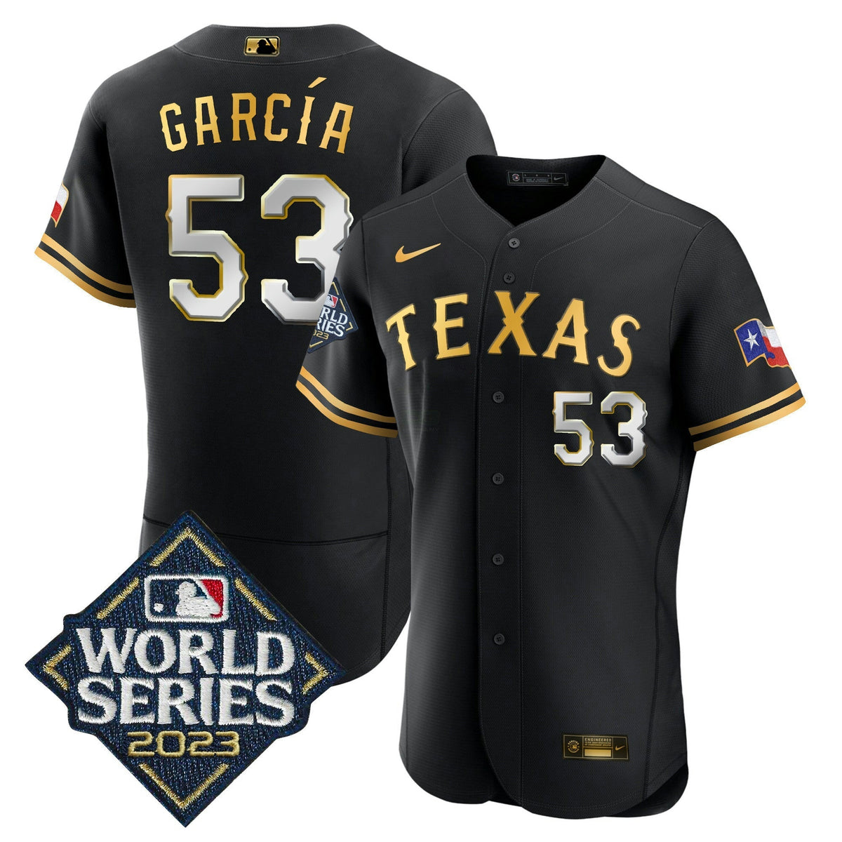 MLB Men’s Texas 2023 World Series Flex Base Jersey