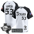 MLB Men’s Texas ‘Gothic Frontier Edition’ Vapor Premier Limited Jersey